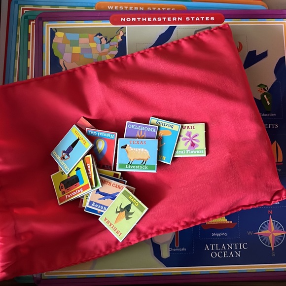 United States Geography Bingo, like new, complete set - Picture 4 of 4